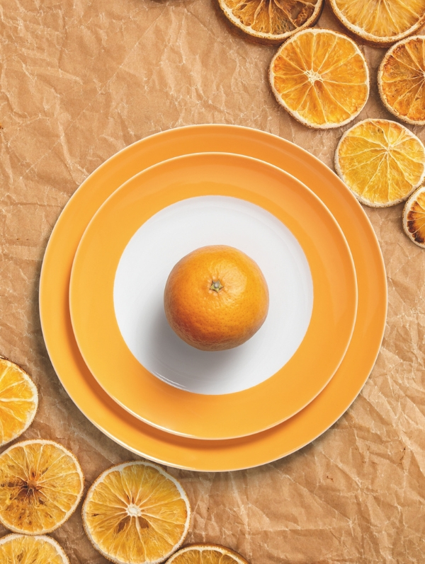 Liberty Pure Colors mango orange