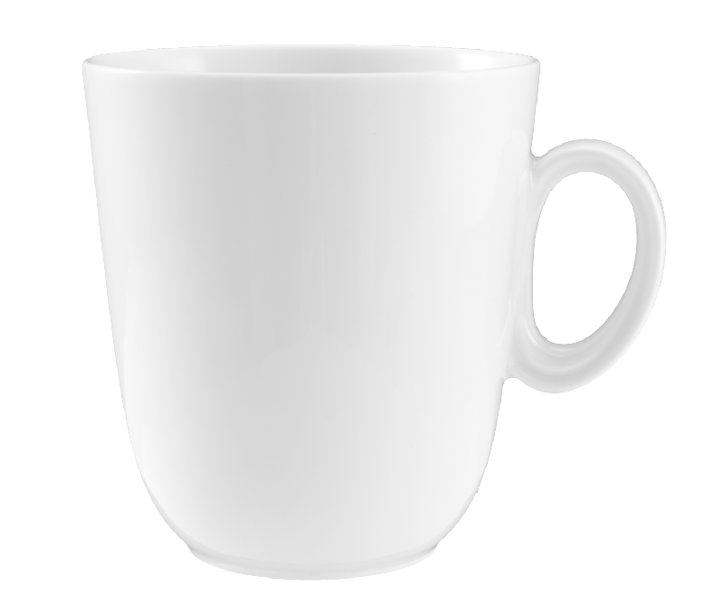 Seltmann Weiden No Limits Uni Weiss Becher mit Henkel 0,30 Liter Kaffeebecher