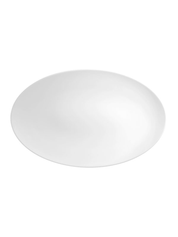 Life Servierplatte oval 40x26 cm weiß