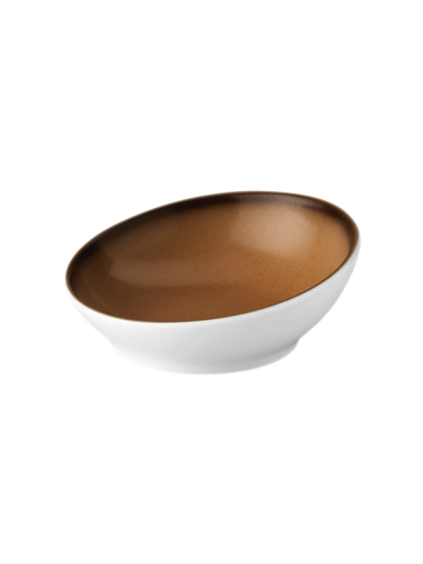 Fantastic Dipschälchen schräg 11 cm caramel