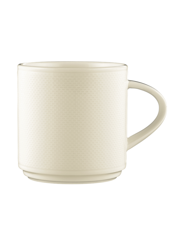 Diamant  Milchkaffeetasse cream