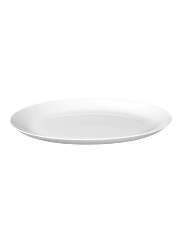 Lido Platte oval 28 cm weiß
