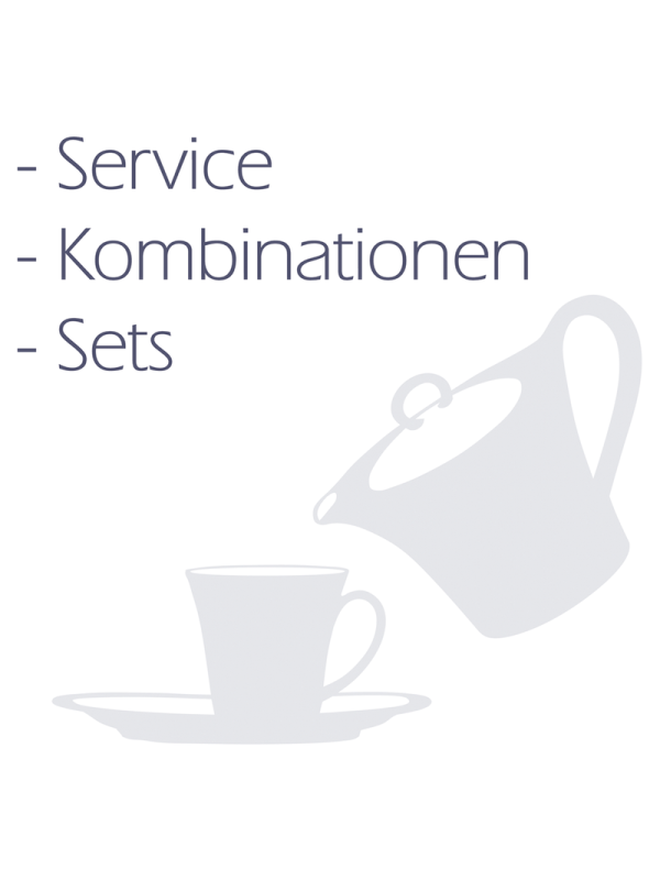 Lido Kaffeeservice 21-tlg. 2 weiß