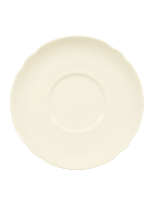 Marie-Luise Untertasse zur Frühstückstasse 16 cm elfenbein