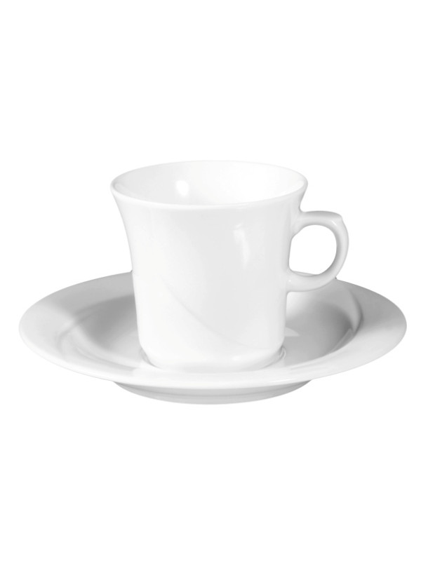 Laguna Kaffeetasse Kelch 0,18 l weiß