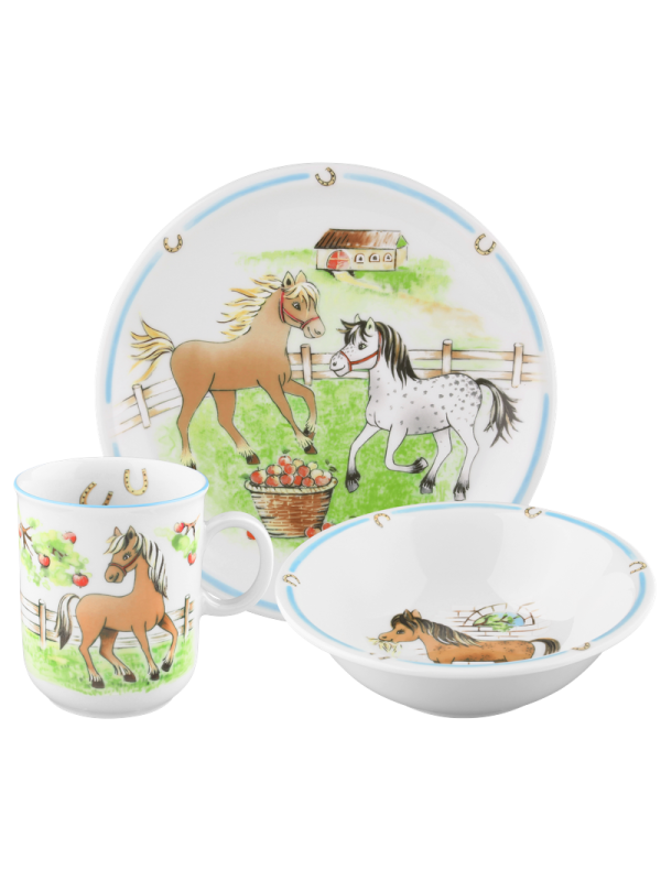 Compact Kinder-Satz 3-teilig Mein Pony – Seltmann Weiden Shop