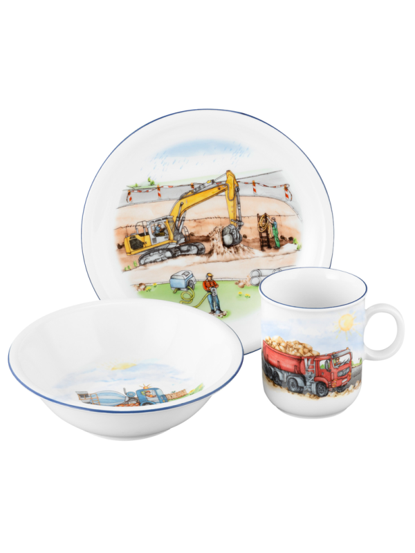 Compact Kinder-Set 3-teilig Auf der Baustelle