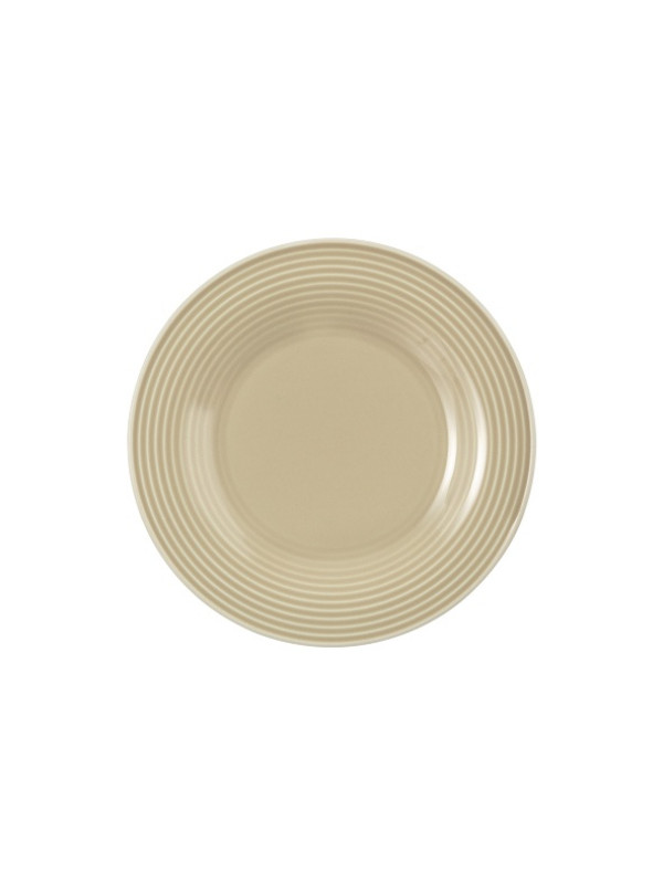 Beat Brotteller rund 17 cm Color Glaze Sandbeige