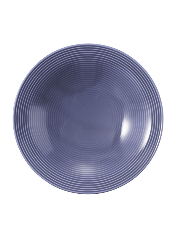 Beat Suppenteller rund 22,5 cm Color Glaze Fliederblau