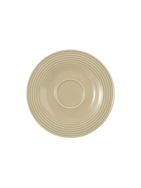 Beat Kombi-Untertasse klein 13,5 cm Color Glaze Sandbeige