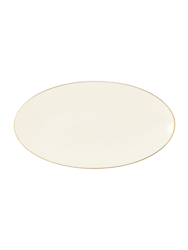 Medina Servierplatte oval 33x18 cm Gold