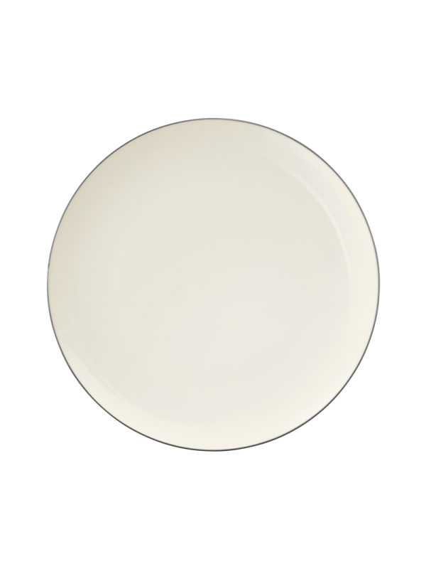 Savona Frühstücksteller rund 22,5 cm Grey Line
