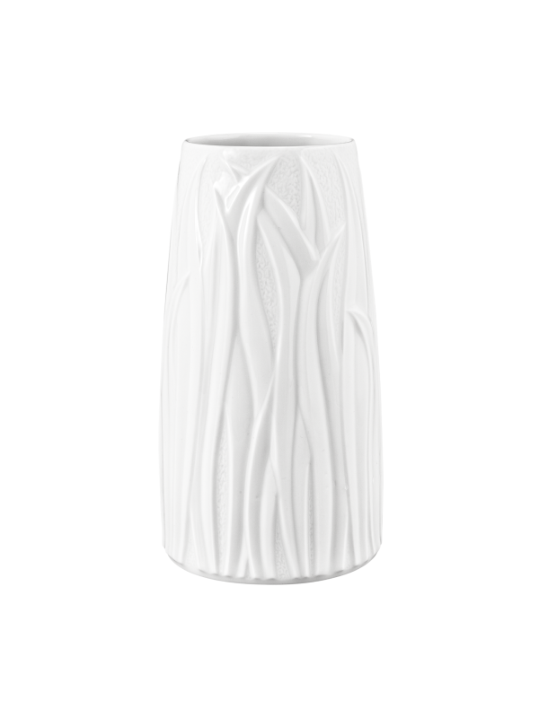 Tettau Atelier Vase 19 cm Gramina weiß