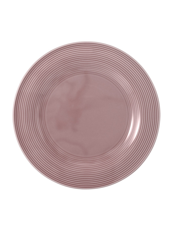 Beat Speiseteller rund 27,5 cm Color Glaze Altrosa