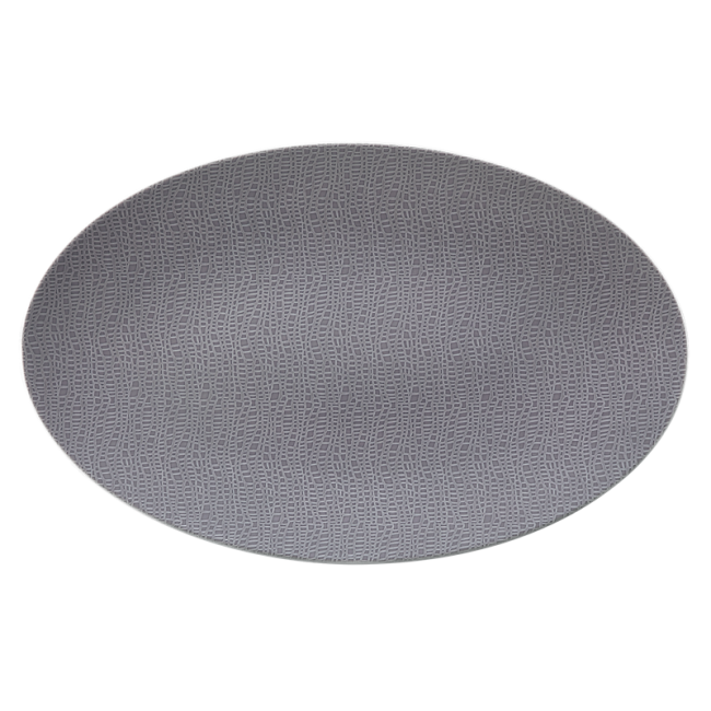Seltmann Weiden Life Servierplatte oval 40x26 cm Fashion Elegant Grey