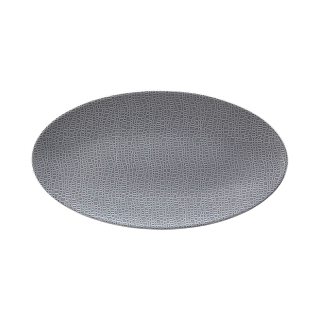 Seltmann Weiden Life Servierplatte oval 33x18 cm Fashion Elegant Grey