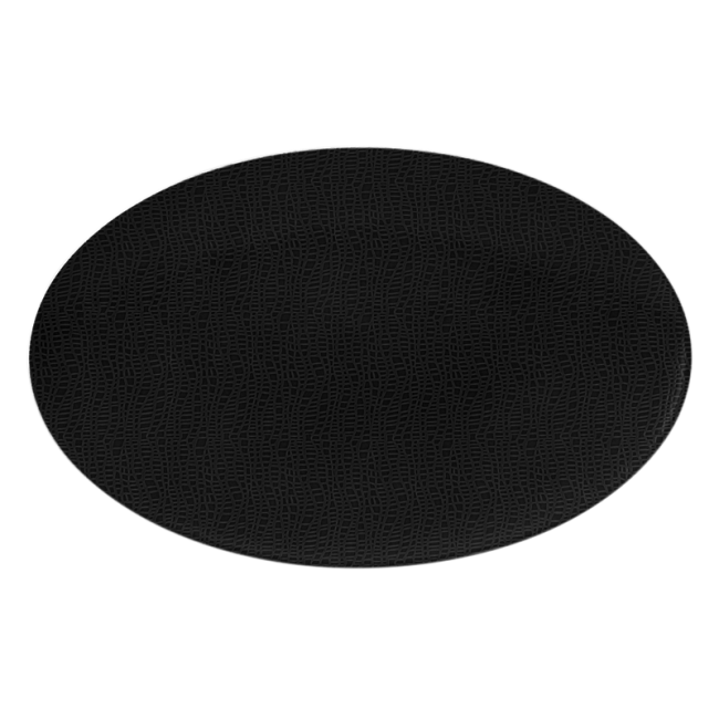 Seltmann Weiden Life Servierplatte oval 40x26 cm Fashion Glamorous Black