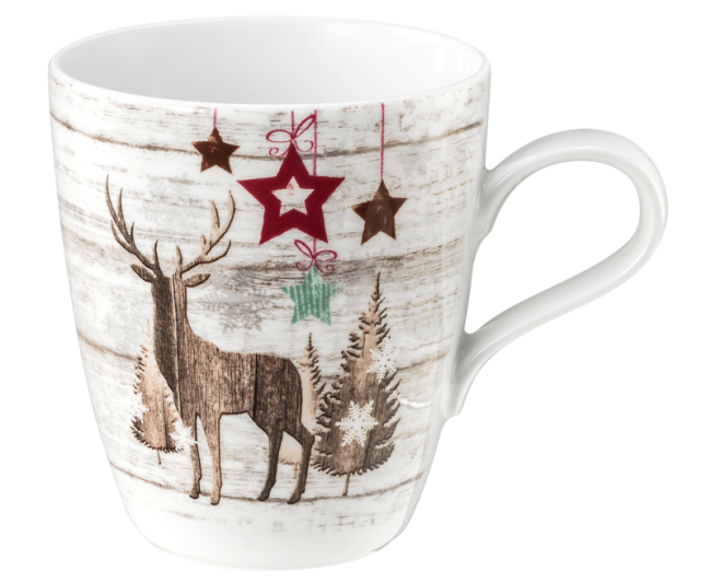 Seltmann Weiden Life Becher mit Henkel 0,40 l Christmas
