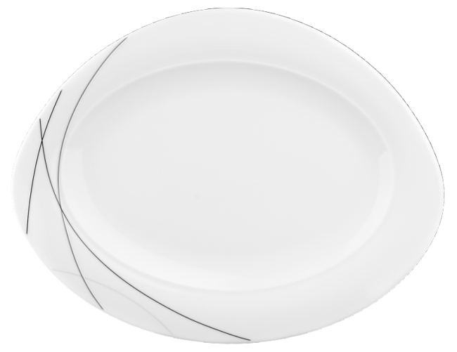 Seltmann Weiden Trio Platte oval 35 cm Highline