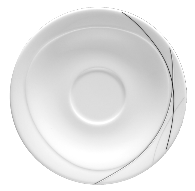 Seltmann Weiden Trio Untertasse zur Frühstückstasse 17,5 cm Highline