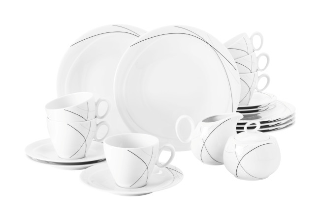 Seltmann Weiden Trio Kaffeeservice 20-teilig Highline
