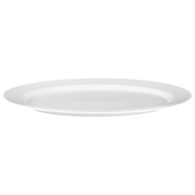 Seltmann Weiden No Limits Platte oval 35 cm weiß