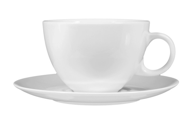 Seltmann Weiden VIP. Jumbotasse 5041 0,50 l mit Untertasse weiss