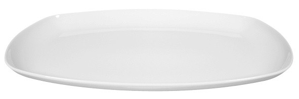 Seltmann Weiden Lido Servierplatte eckig 35x24 cm weiß