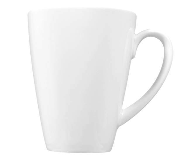 Seltmann Weiden Lido Becher mit Henkel Tambel 0,35 l weiss uni