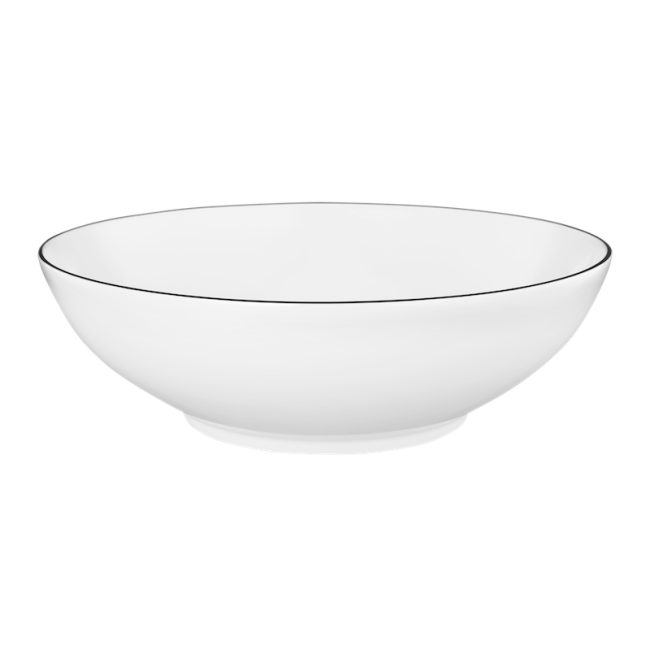 Seltmann Weiden Lido Schüssel rund 23 cm Black Line