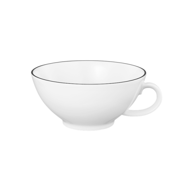 Seltmann Weiden Lido Teetasse 0,14 l Black Line