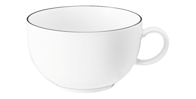 Seltmann Weiden Lido Milchkaffeetasse 0,35 l Black Line