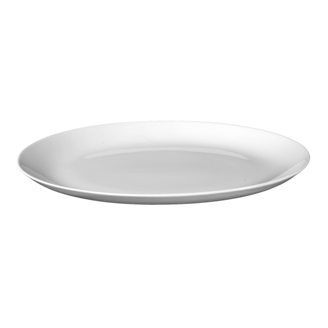 Seltmann Weiden Rondo / Liane Platte oval 28 cm weiß