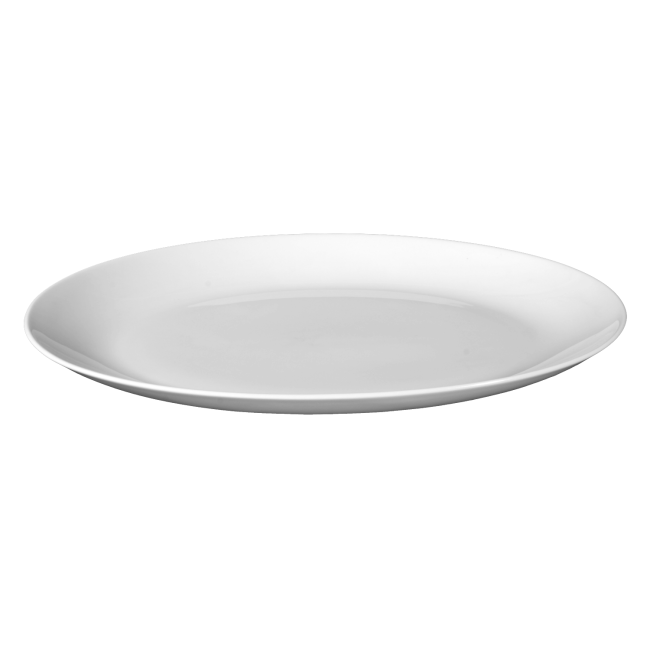 Seltmann Weiden Rondo / Liane Platte oval 31 cm weiß