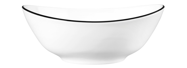 Seltmann Weiden Modern Life Schüssel oval 21 cm Black Line