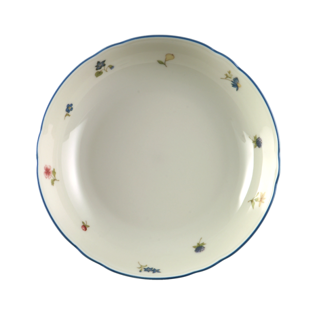 Seltmann Weiden Marie-Luise Salatschale 16 cm Streublume blauer Rand