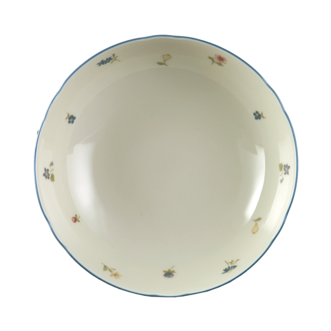 Seltmann Weiden Marie-Luise Schüssel rund 23 cm Streublume blauer Rand