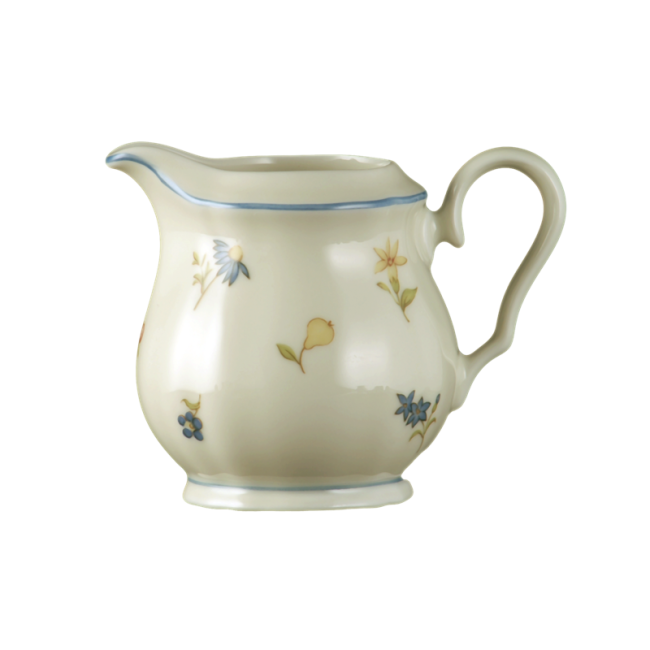 Seltmann Weiden Marie-Luise Milchkännchen 0,12 l für 2 Personen Streublume blauer Rand