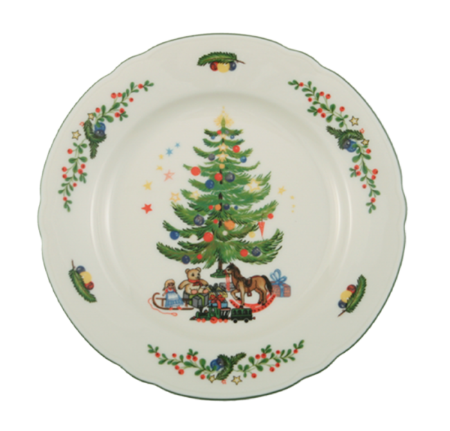 Seltmann Weiden Marie-Luise Brotteller 17 cm Weihnachten