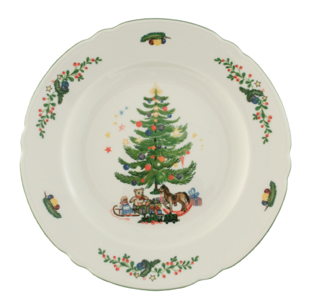 Seltmann Weiden Marie-Luise Speiseteller 25 cm Weihnachten