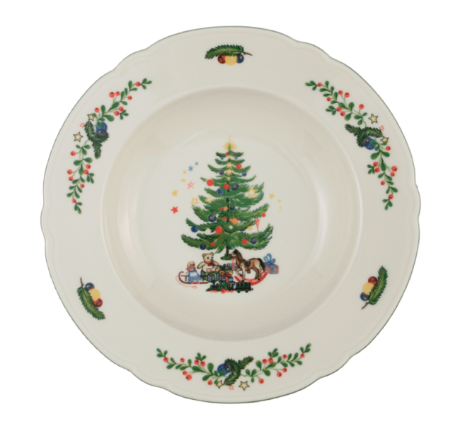 Seltmann Weiden Marie-Luise Suppenteller 23 cm Weihnachten