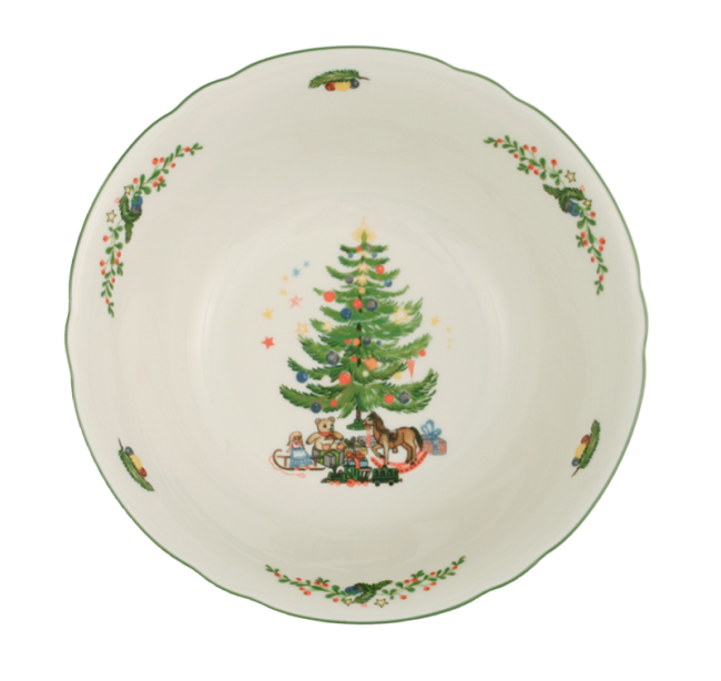 Seltmann Weiden Marie-Luise Schüssel rund 20 cm Weihnachten