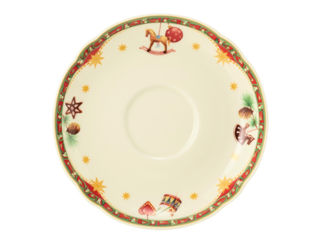 Seltmann Weiden Marie-Luise Kombi-Untertasse 15 cm Weihnachtsnostalgie