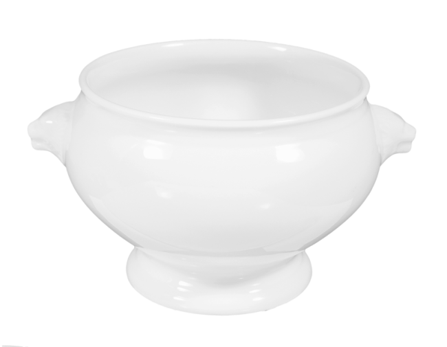 Seltmann Weiden Compact Löwenkopfterrine ohne Deckel 2,10 l weiss uni