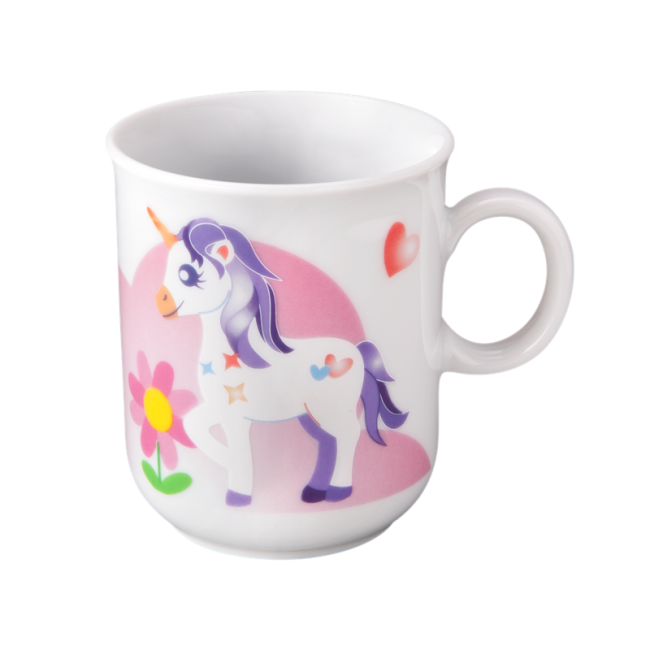Seltmann Weiden Compact Becher mit Henkel 0,25 l Mein kleines Einhorn