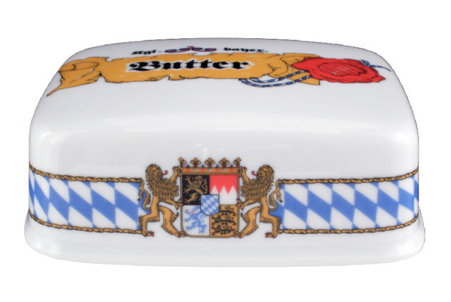 Seltmann Weiden Compact Deckel zur Butterdose 1/2 Pfd Bayern