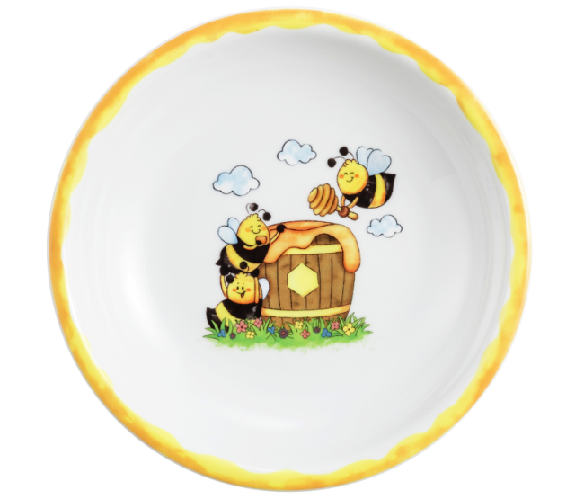 Seltmann Weiden Compact Suppenteller rund 20 cm Fleißige Bienen