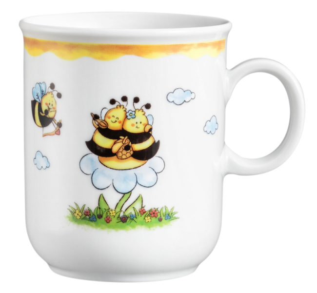 Seltmann Weiden Compact Becher mit Henkel 0,25 l Fleißige Bienen