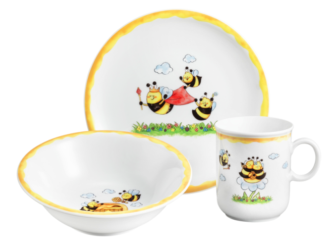 Seltmann Weiden Compact Kinder-Set 3-teilig Fleißige Bienen