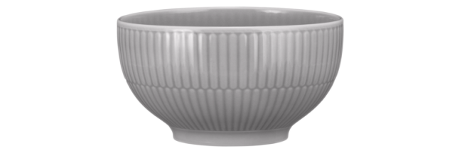 Seltmann Weiden Amina Café au lait Schale 13 cm/0,50 l Silbergrau